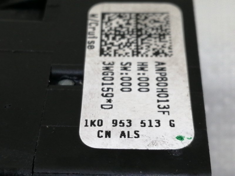 Recambio de mando intermitentes para seat leon (1p1) reference referencia OEM IAM 1K0953513G  