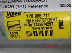 Recambio de motor limpia trasero para seat leon (1p1) reference referencia OEM IAM 1P0955711   2