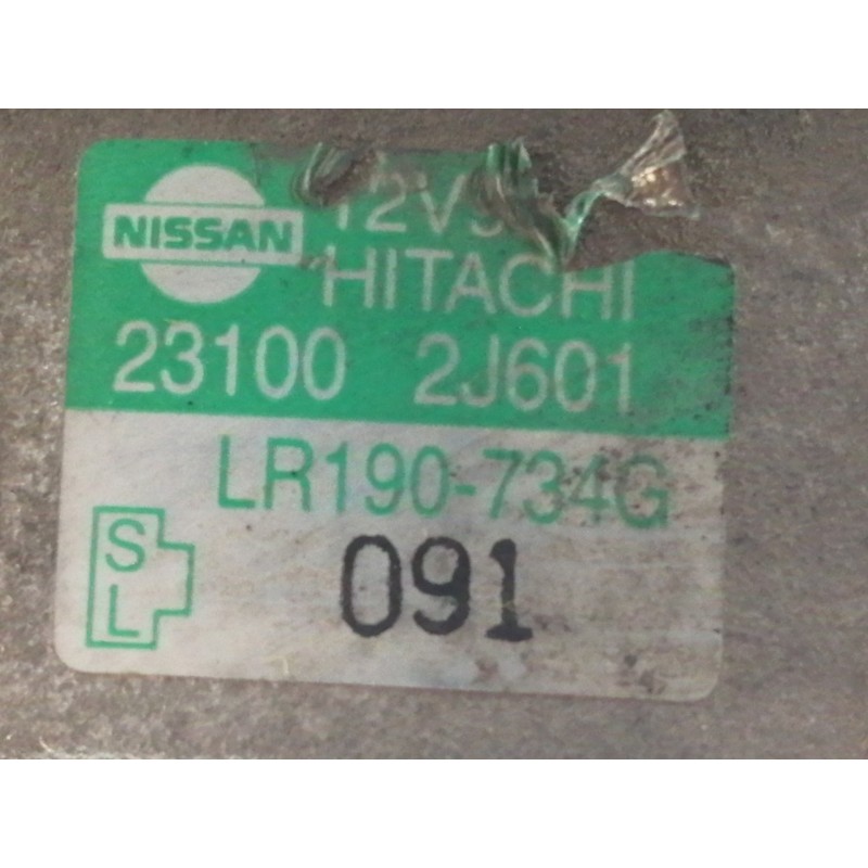 Recambio de alternador para nissan primera berlina (p11) comfort referencia OEM IAM 231002J601  