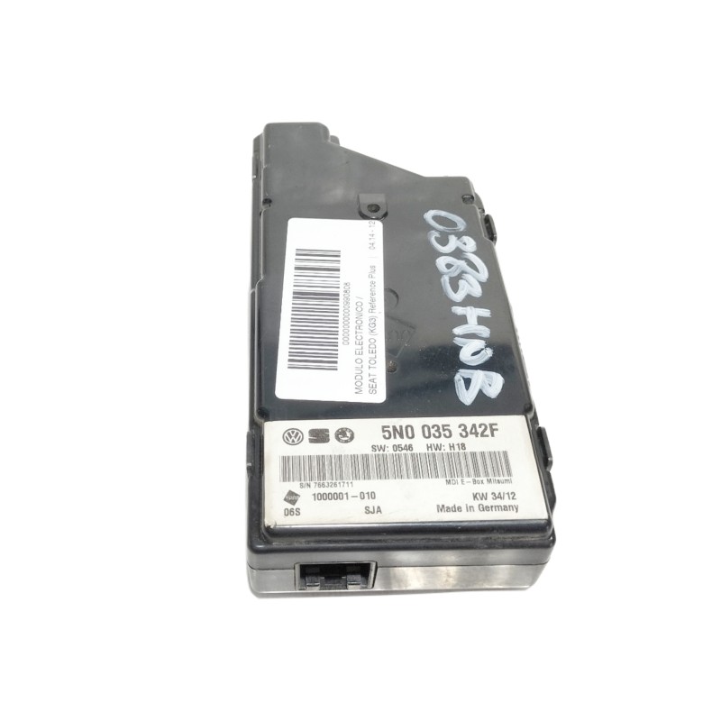 Recambio de modulo electronico para seat toledo (kg3) reference plus referencia OEM IAM 5N0035342F  