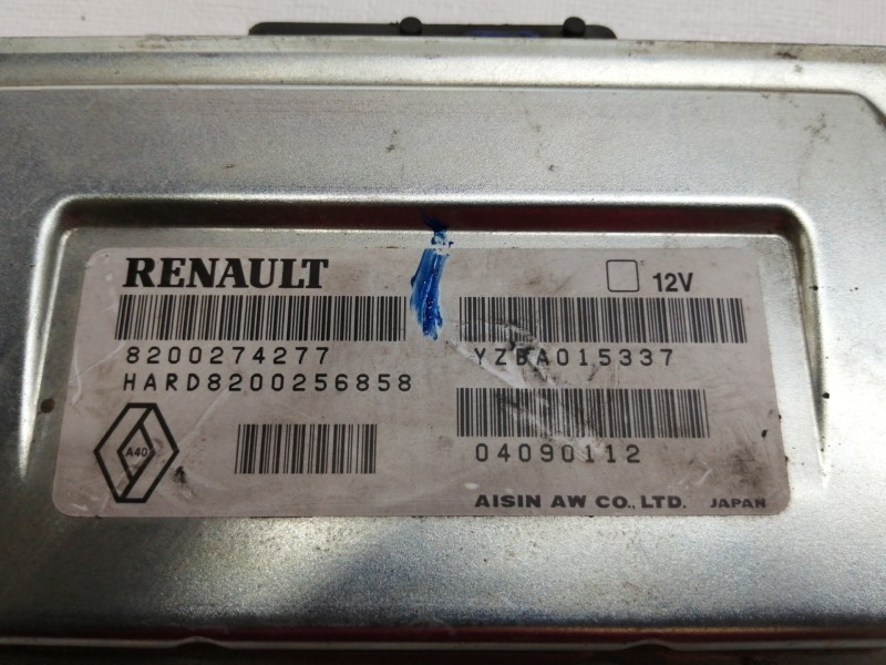Recambio de centralita cambio automatico para renault laguna ii (bg0) confort authentique referencia OEM IAM 8200274277  