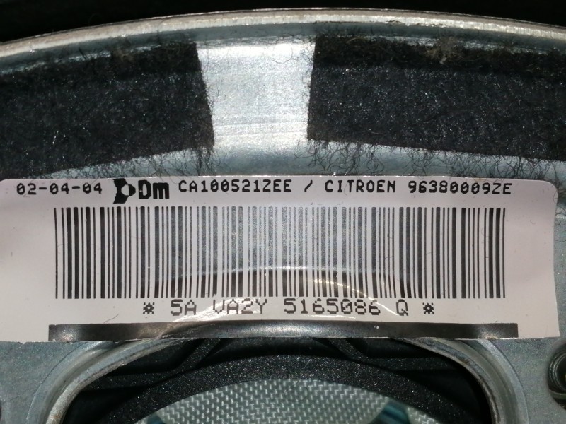 Recambio de airbag delantero izquierdo para citroën c3 1.4 hdi magic referencia OEM IAM 96380009ZE CA100521ZEE 