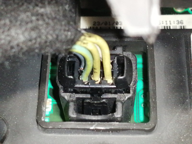 Recambio de pantalla multifuncion para fiat ulysse (179) 2.2 jtd admiral referencia OEM IAM 503000170005  