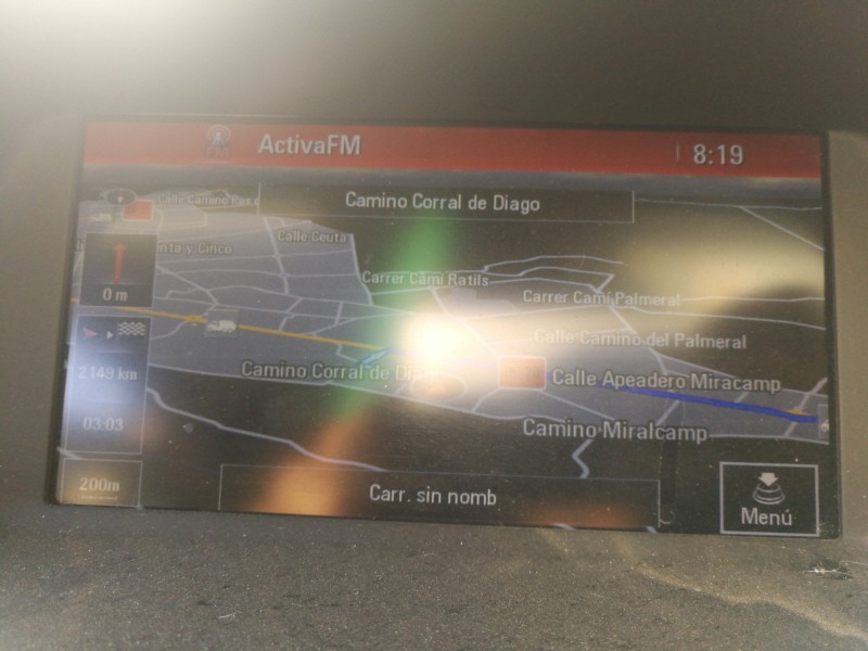 Recambio de pantalla multifuncion para opel mokka selective referencia OEM IAM 95088020 95088034 