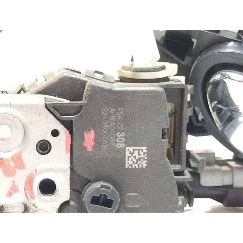 Recambio de cerradura puerta delantera derecha para citroën c3 lx referencia OEM IAM 732308  