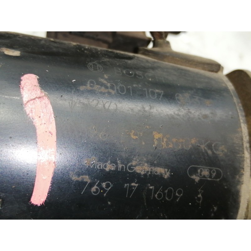 Recambio de motor arranque para ford fiesta berlina ghia referencia OEM IAM 0001107043 7691716093 