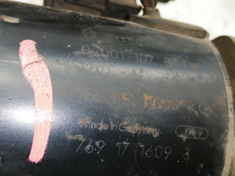 Recambio de motor arranque para ford fiesta berlina ghia referencia OEM IAM 0001107043 7691716093 