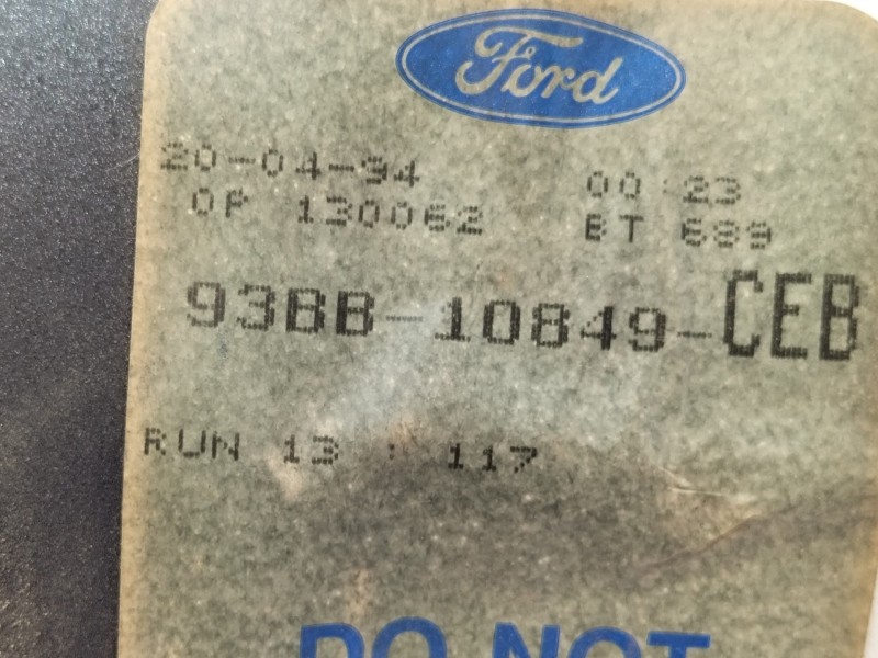 Recambio de cuadro instrumentos para ford mondeo berlina/familiar (fd) clx berlina referencia OEM IAM 93BB10849CE  