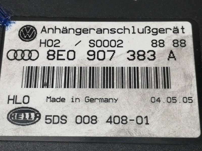 Recambio de modulo electronico para volkswagen touareg (7la) tdi r5 referencia OEM IAM 8E0907383A 5DS00840801 H02S0002