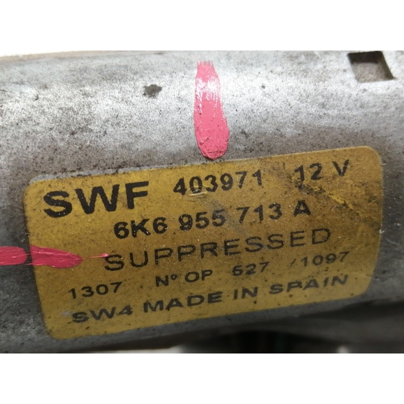 Recambio de motor limpia trasero para seat ibiza (6k) básico referencia OEM IAM 6K6955713A  