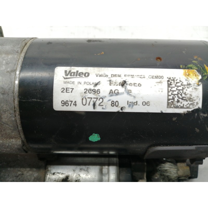 Recambio de motor arranque para peugeot 3008 active referencia OEM IAM 9674077280  