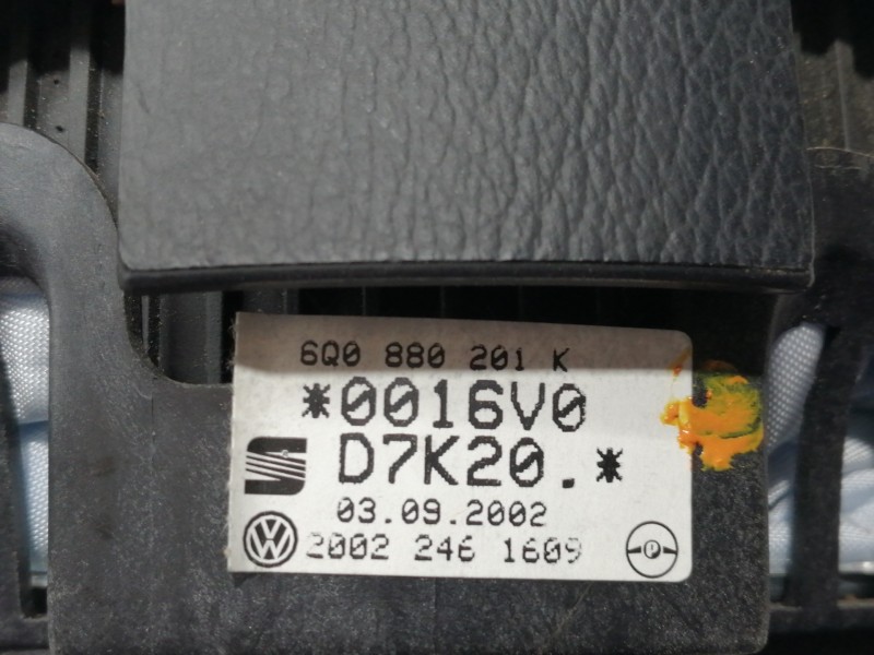 Recambio de airbag delantero izquierdo para volkswagen polo (9n1) conceptline referencia OEM IAM 6Q0880201K 6018838 