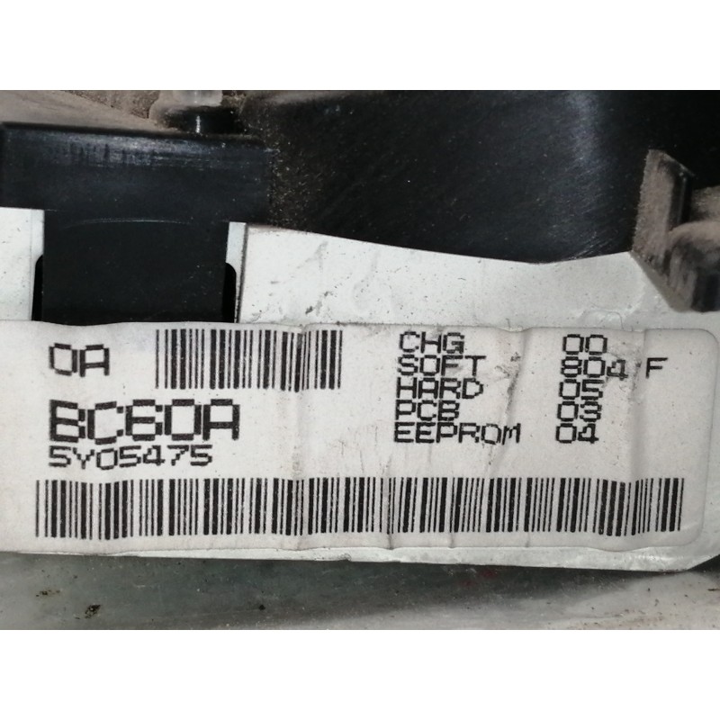 Recambio de cuadro instrumentos para nissan micra c+c (ck12e) acenta referencia OEM IAM BC60A  