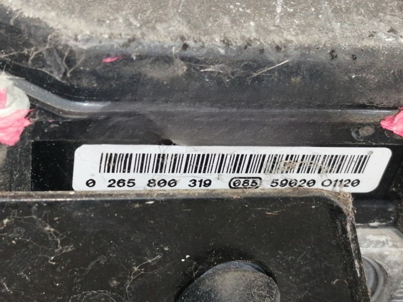 Recambio de abs para nissan micra c+c (ck12e) acenta referencia OEM IAM 0265800319  