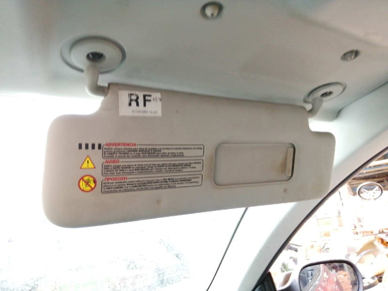 Recambio de parasol derecho para nissan micra c+c (ck12e) acenta referencia OEM IAM   
