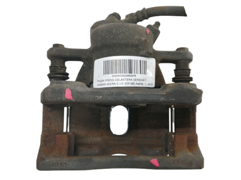 Recambio de pinza freno delantera derecha para nissan micra c+c (ck12e) acenta referencia OEM IAM 8864D  