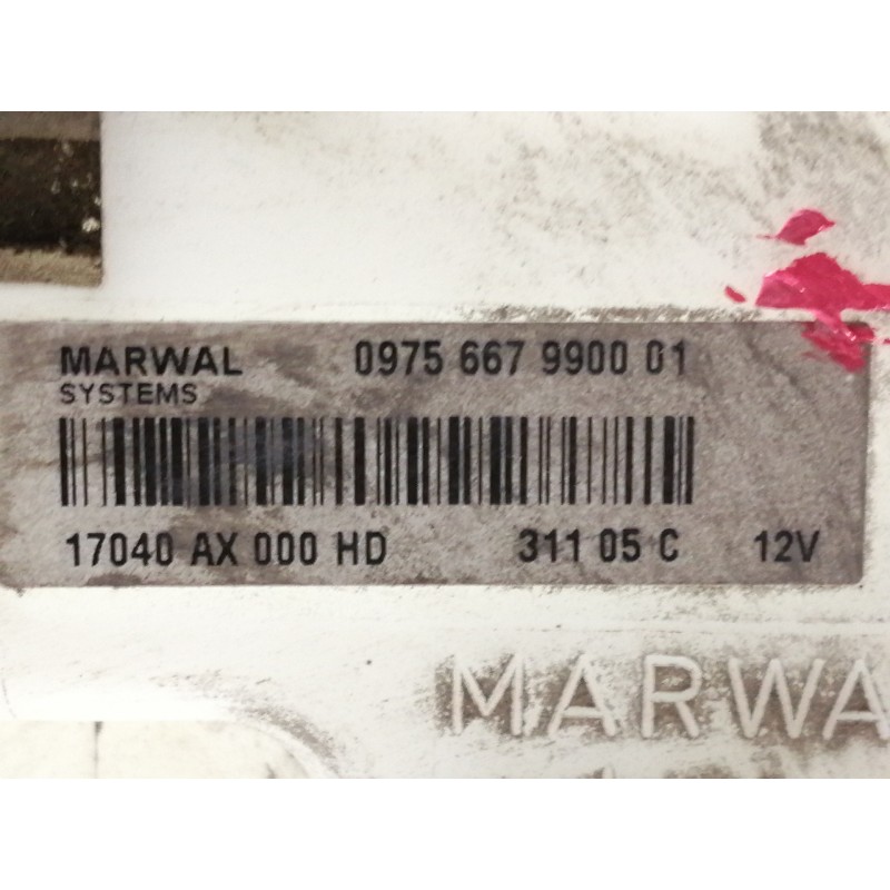 Recambio de aforador para nissan micra c+c (ck12e) acenta referencia OEM IAM 0975667990001  