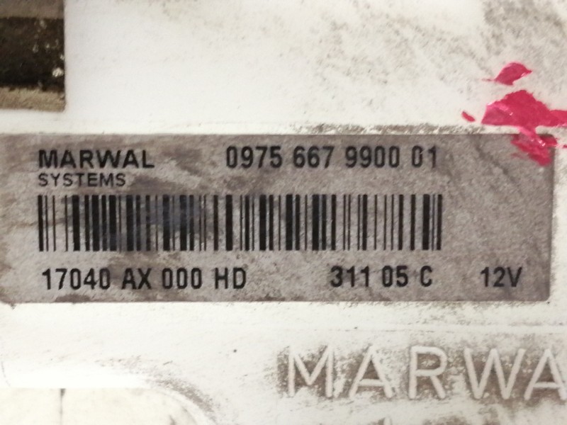Recambio de aforador para nissan micra c+c (ck12e) acenta referencia OEM IAM 0975667990001  