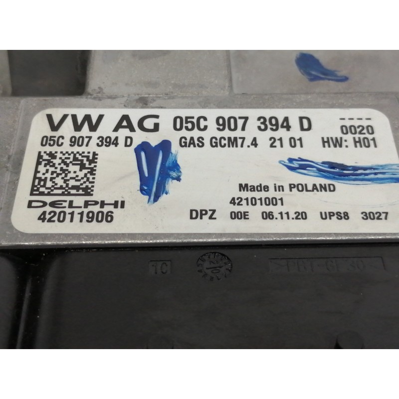 Recambio de centralita motor uce para volkswagen polo advance referencia OEM IAM 05C907394D 42101001 42011906