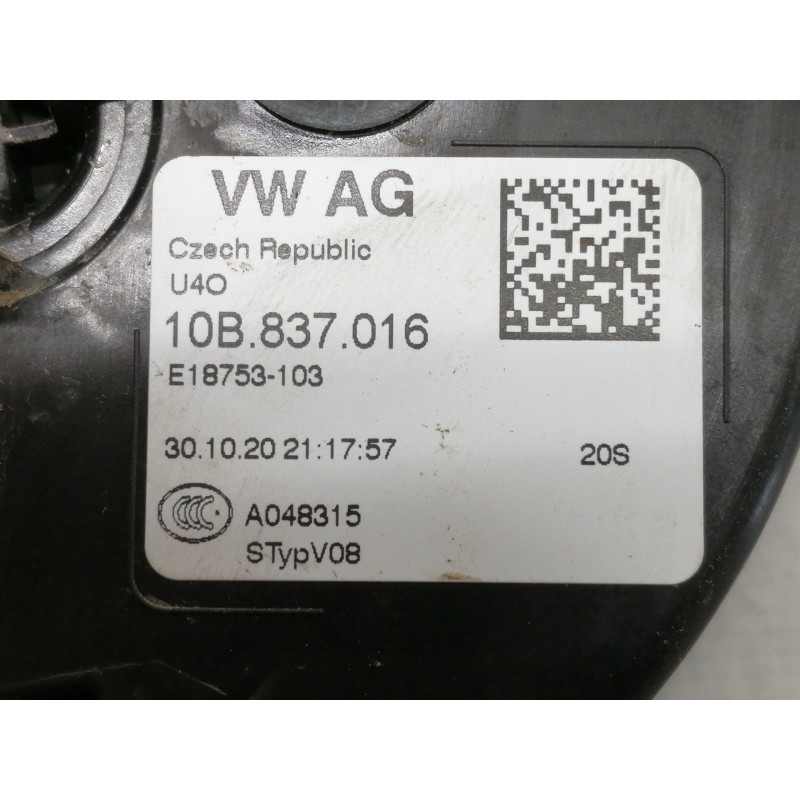 Recambio de cerradura puerta delantera derecha para volkswagen polo advance referencia OEM IAM 10B837016 E18753103 A048315