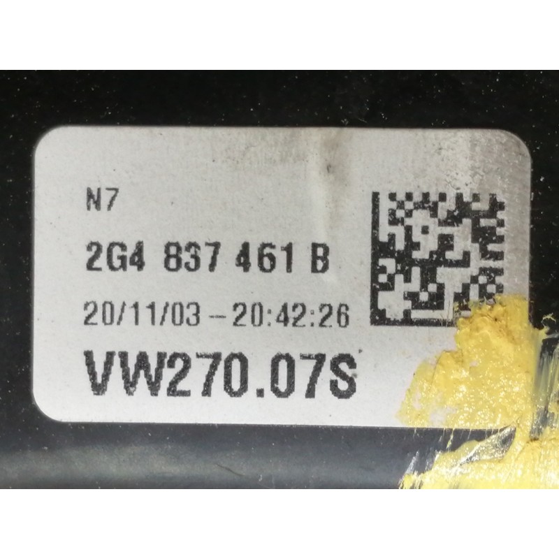 Recambio de elevalunas delantero izquierdo para volkswagen polo advance referencia OEM IAM 2G4837461B VW27007S 2Q1959405 0130822