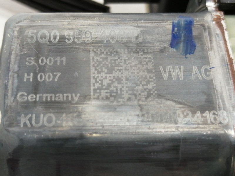 Recambio de elevalunas trasero derecho para volkswagen polo advance referencia OEM IAM 2G6839462C  