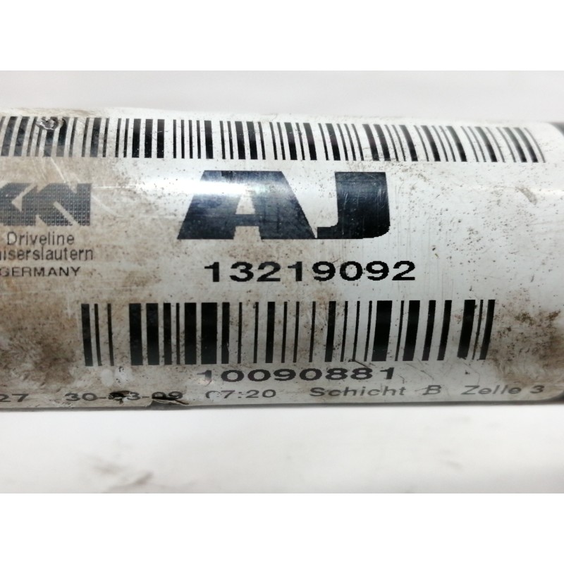 Recambio de transmision delantera derecha para opel insignia berlina cosmo referencia OEM IAM 13219092 10090881 