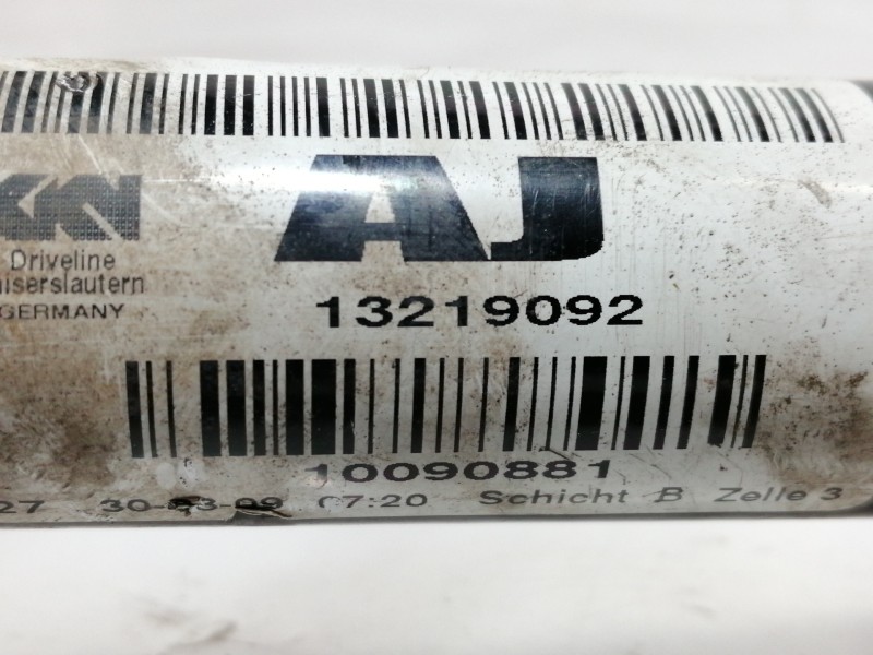 Recambio de transmision delantera derecha para opel insignia berlina cosmo referencia OEM IAM 13219092 10090881 