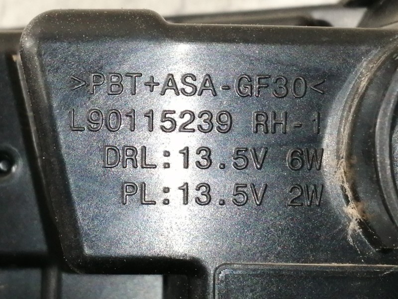 Recambio de piloto delantero derecho para volkswagen polo advance referencia OEM IAM L90098866 2G0941662B14S 89251781 L90115239 