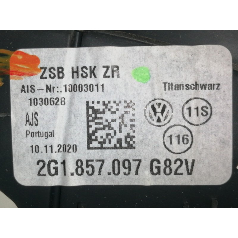 Recambio de guantera para volkswagen polo advance referencia OEM IAM 2G1857097G82V 2G1857097 2G1857097G82V 2G1857101A 2G1857101 