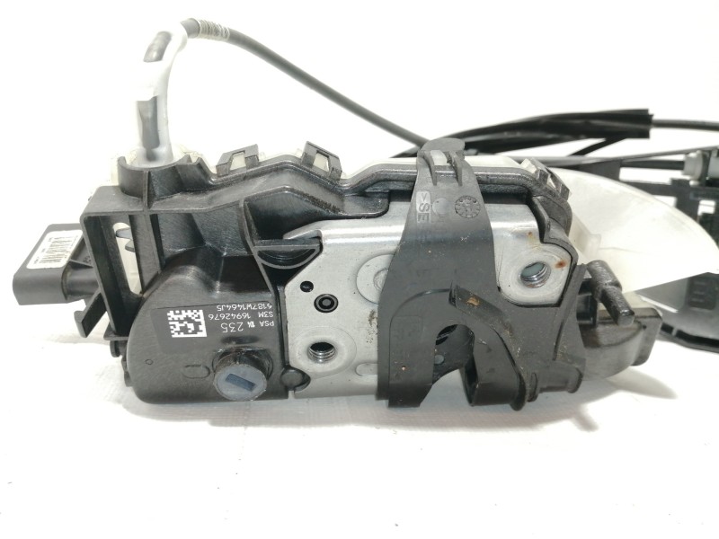 Recambio de cerradura puerta delantera izquierda para peugeot 3008 active referencia OEM IAM 16942676 6187W1464J5 / 9820341080 2