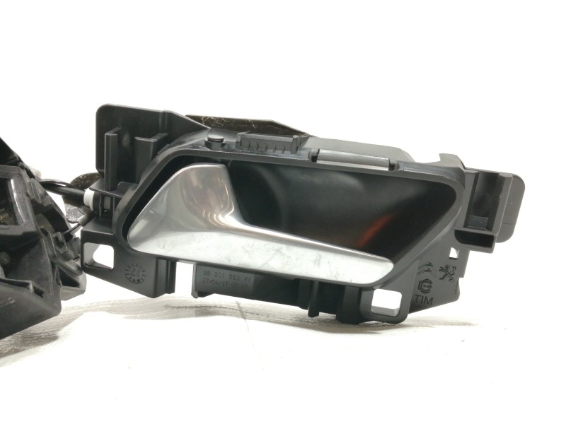 Recambio de cerradura puerta delantera izquierda para peugeot 3008 active referencia OEM IAM 16942676 6187W1464J5 / 9820341080 2