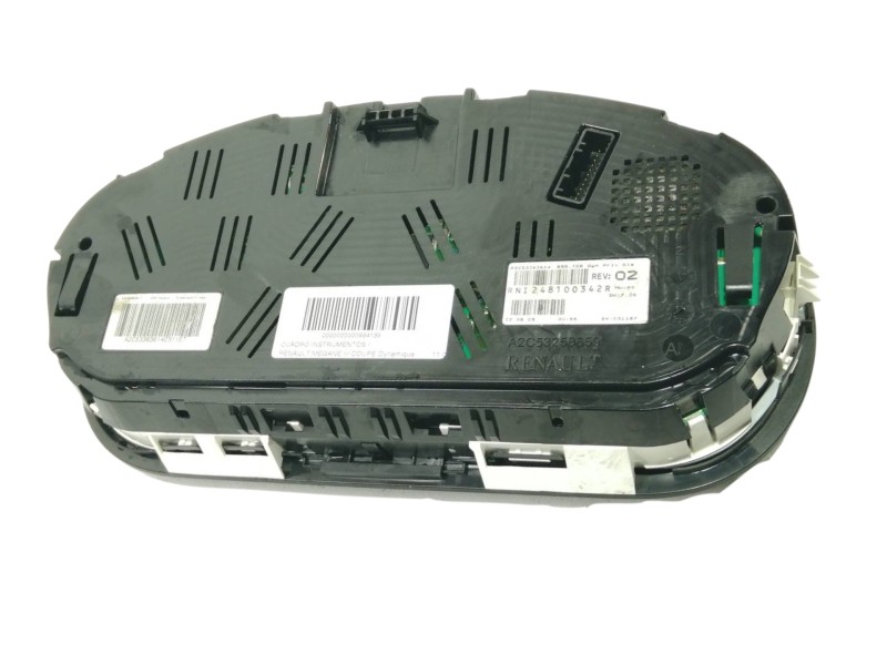 Recambio de cuadro instrumentos para renault megane iii coupe dynamique referencia OEM IAM RNI248100342R  
