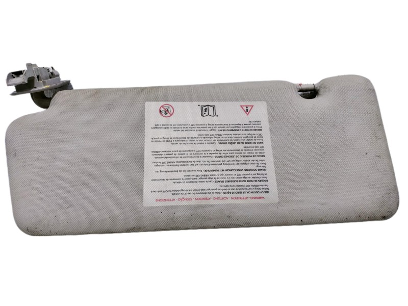 Recambio de parasol derecho para renault megane iii coupe dynamique referencia OEM IAM 964007324R  