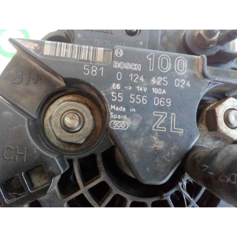Recambio de alternador para opel astra gtc enjoy referencia OEM IAM 0124425024  
