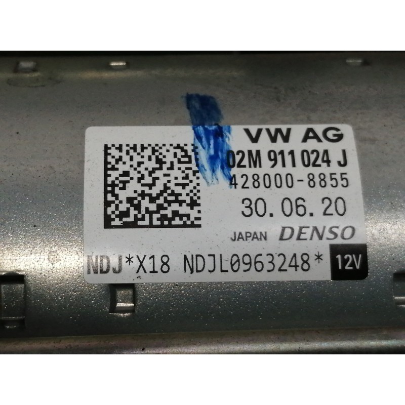 Recambio de motor arranque para volkswagen polo advance referencia OEM IAM 02M911024J NDJL0963248 4280008855 