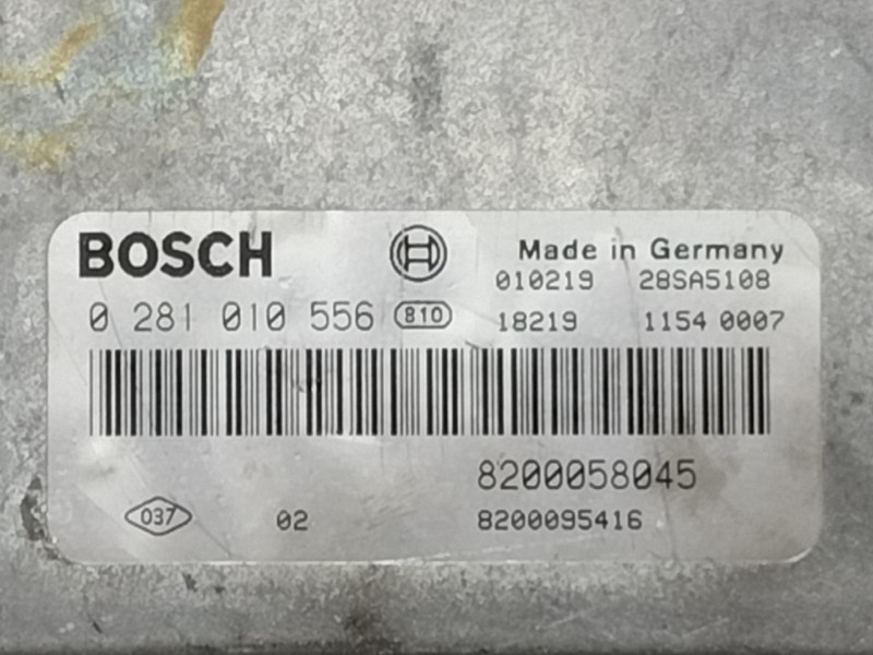 Recambio de centralita motor uce para renault laguna ii grandtour (kg0) dynamique referencia OEM IAM 0281010556  