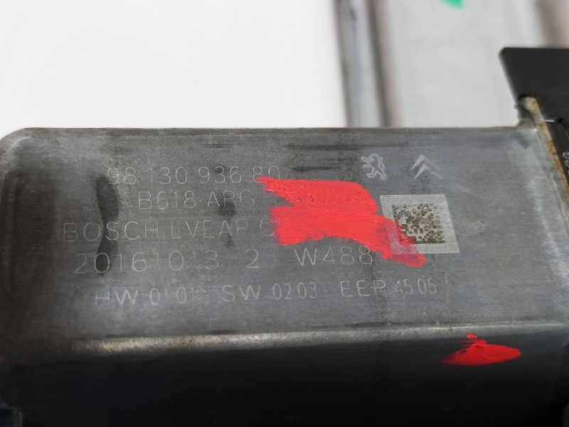 Recambio de elevalunas trasero izquierdo para citroën c3 shine referencia OEM IAM 9813093680  