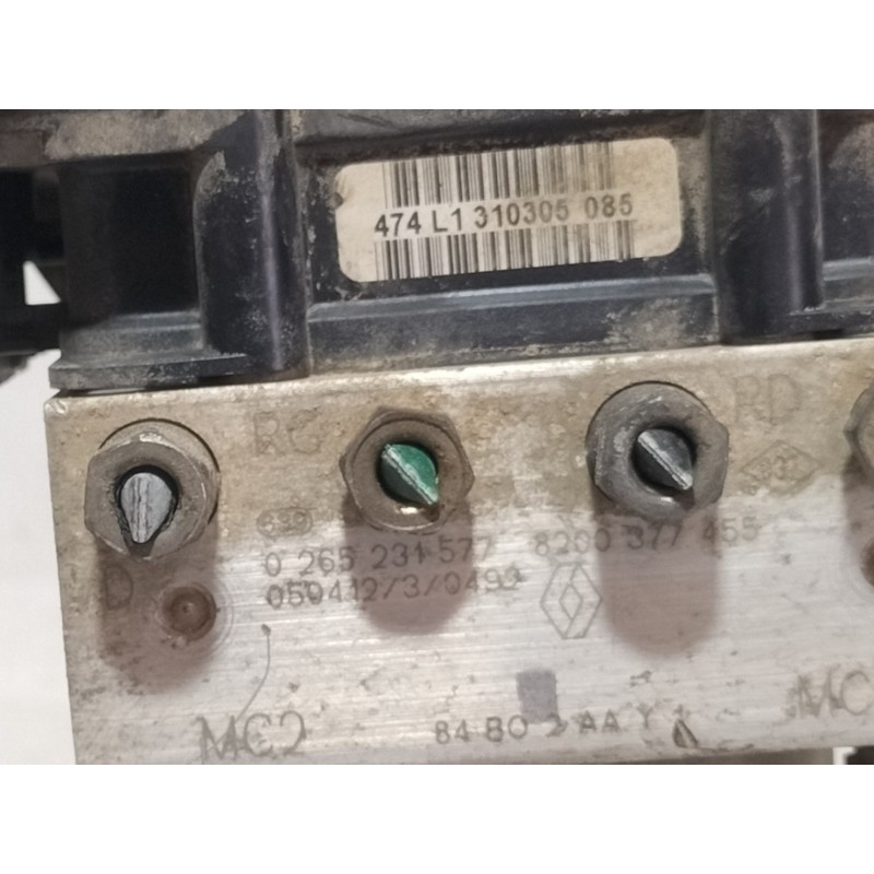Recambio de abs para renault megane ii berlina 5p confort authentique referencia OEM IAM 0265231577 ¡ 