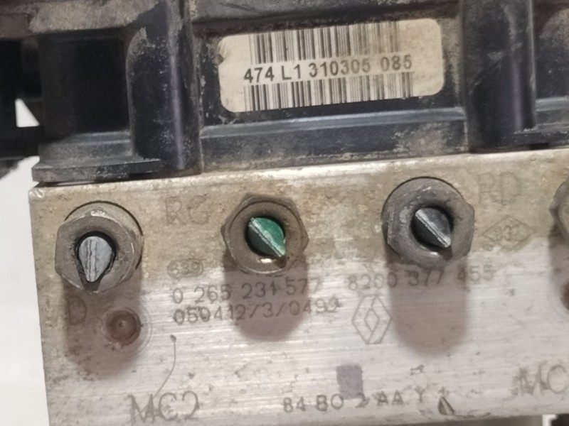 Recambio de abs para renault megane ii berlina 5p confort authentique referencia OEM IAM 0265231577 ¡ 