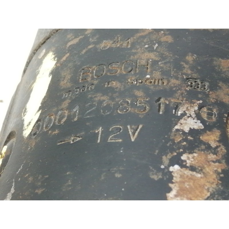 Recambio de motor arranque para renault 5 (b/c40) campus (b/c 407, b/c 40h) referencia OEM IAM 0001208517  