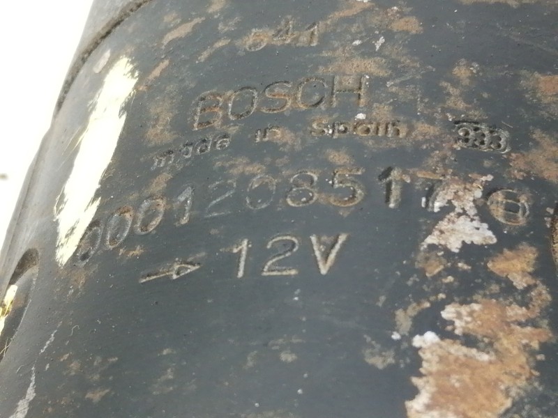 Recambio de motor arranque para renault 5 (b/c40) campus (b/c 407, b/c 40h) referencia OEM IAM 0001208517  