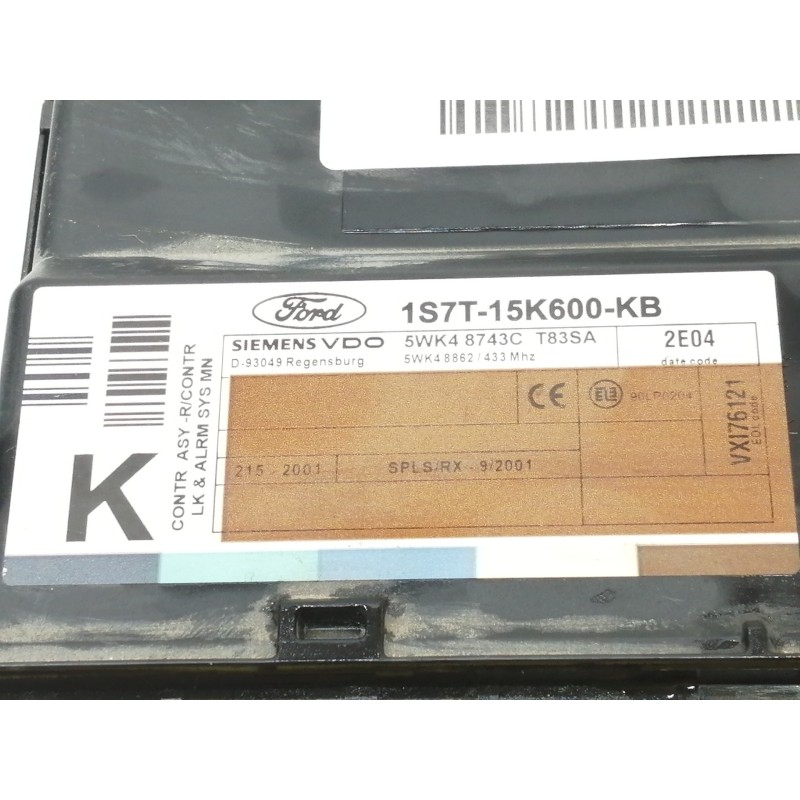 Recambio de modulo confort para ford mondeo berlina (ge) ghia referencia OEM IAM 1S7T15K600KB  
