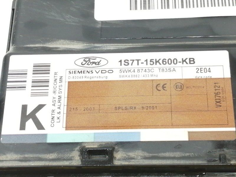 Recambio de modulo confort para ford mondeo berlina (ge) ghia referencia OEM IAM 1S7T15K600KB  