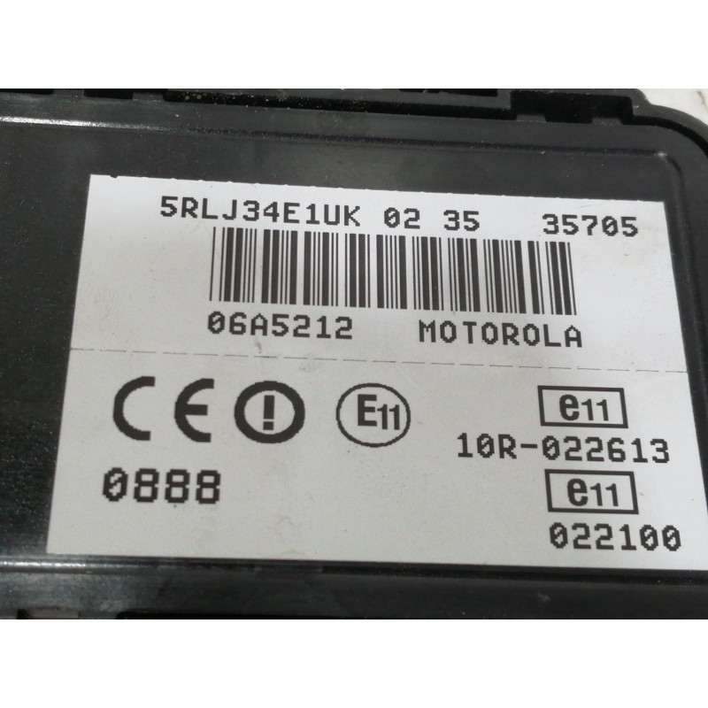 Recambio de modulo electronico para mercedes-benz clase s (w221) berlina 320 / 350 cdi (221.022) referencia OEM IAM 5RLJ34E1UK  