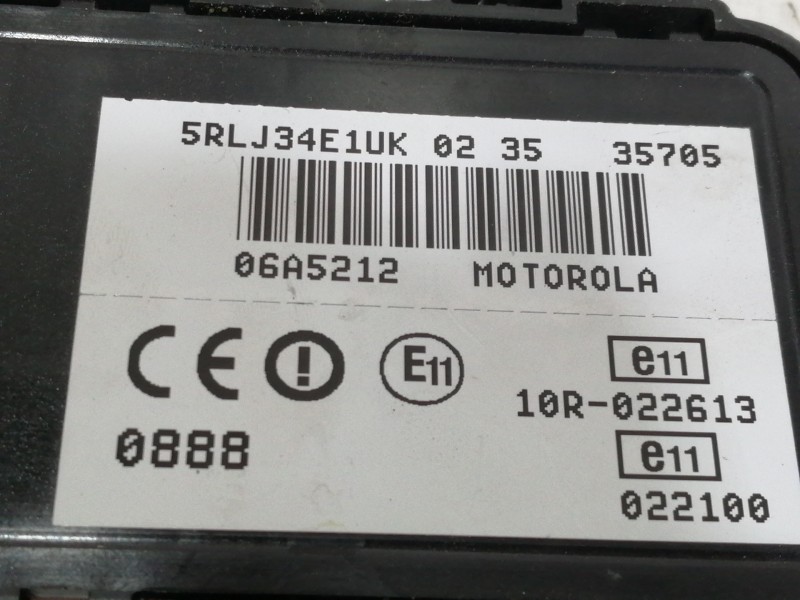 Recambio de modulo electronico para mercedes-benz clase s (w221) berlina 320 / 350 cdi (221.022) referencia OEM IAM 5RLJ34E1UK  