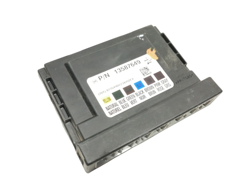 Recambio de modulo confort para opel adam glam ecoflex referencia OEM IAM 13587649  