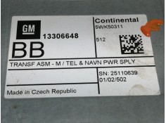 Recambio de modulo electronico para opel adam glam ecoflex referencia OEM IAM 13306648   2