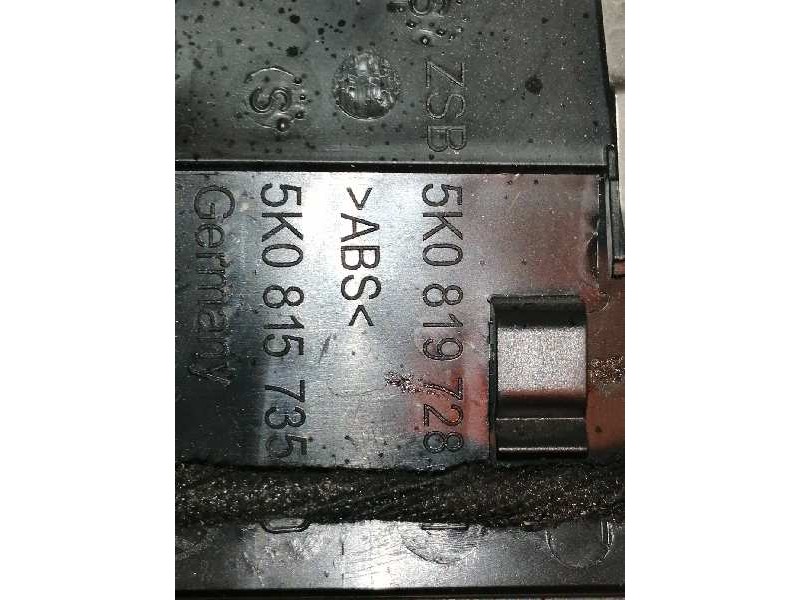 Recambio de rejilla aireadora para volkswagen golf vi (5k1) rabbit bluemotion referencia OEM IAM 5K0815736 5K0819728 5K0815735