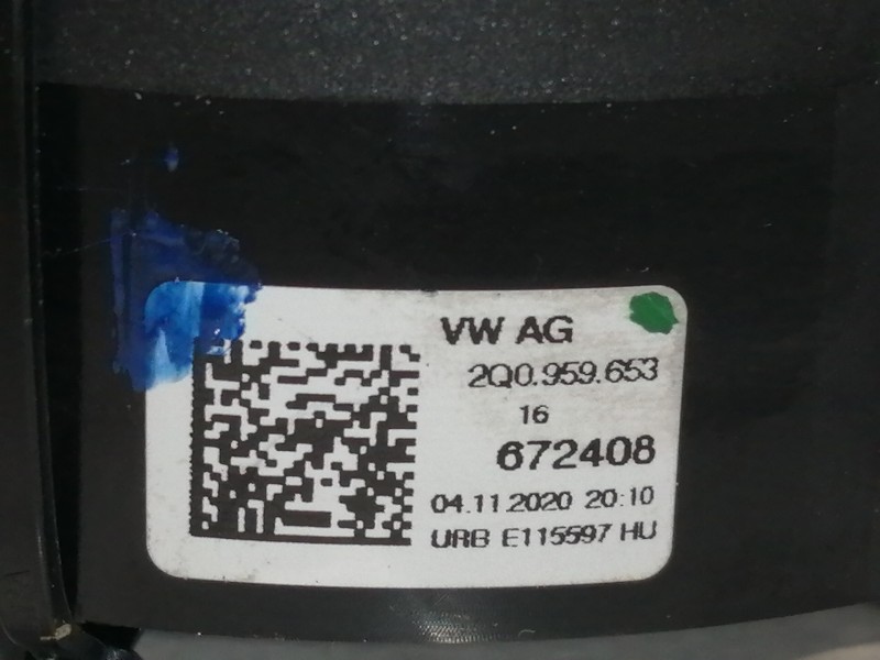 Recambio de anillo airbag para volkswagen polo advance referencia OEM IAM 2Q0959653  